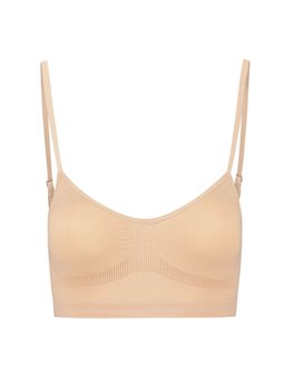 Bye-Bra - Medium Control Bra SeaMLess Beige Size XL