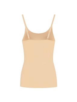 Bye-Bra Invisibile Singlet Light - Canotta Invisibile in Microfibra - Taglia M Beige