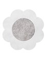 Bye-Bra Flower - Pack 3 Paia Copricapezzoli a Forma di Fiore - Taglia XL Beige