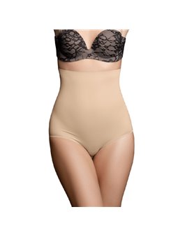 Bye-Bra - Girdle SeaMLess Estilo Panties Beige Size L