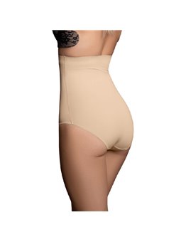 Bye-Bra - Girdle SeaMLess Estilo Panties Beige Size XL