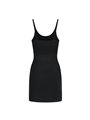 Bye-Bra Invisibile Single Dress - Sottoveste Invisibile in Microfibra - Taglia XXL Nero
