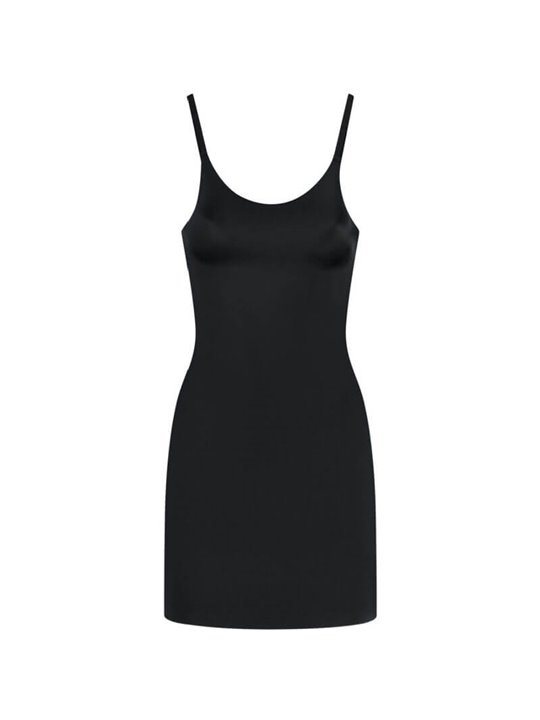 Bye-Bra - Single Dress Invisible Black Size XXL