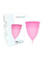Stercup Menstrual Cup Size L Pink Color Fda Silicone