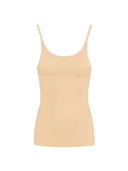 Bye-Bra Invisibile Singlet Light - Canotta Invisibile in Microfibra - Taglia XXL Beige