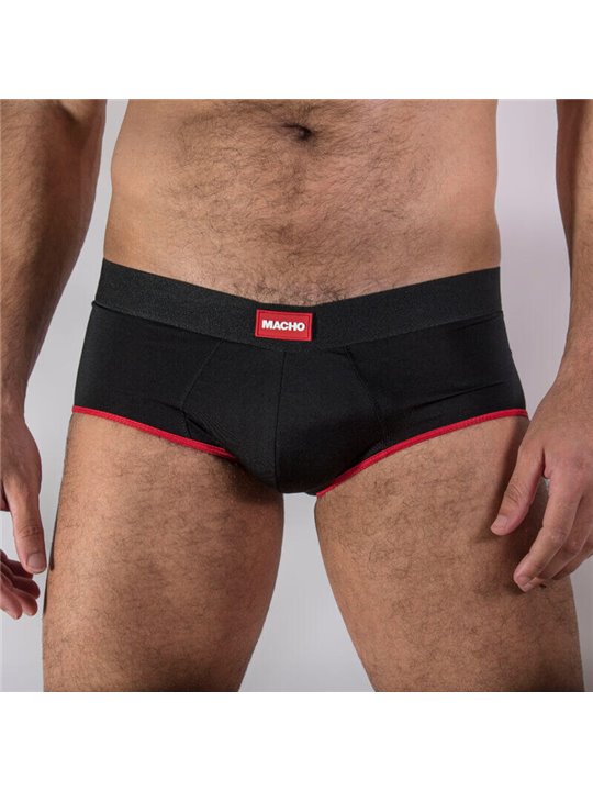 Macho - Ms24R Brief Underpants Dark Red XL