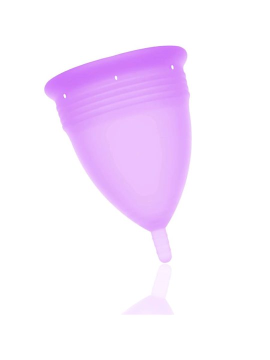 Stercup Menstrual Cup Size L Purple Color Fda Silicone