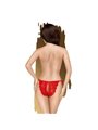 Penthouse - Too Hot To Be Real Thong Red L/XL