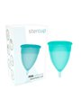 Stercup Menstrual Cup Size S Aquamarina Color Fda Silicone