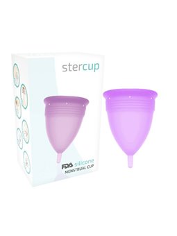Stercup Menstrual Cup Size S Purple Color Fda Silicone