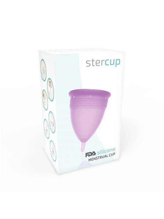 Stercup Menstrual Cup Size S Purple Color Fda Silicone