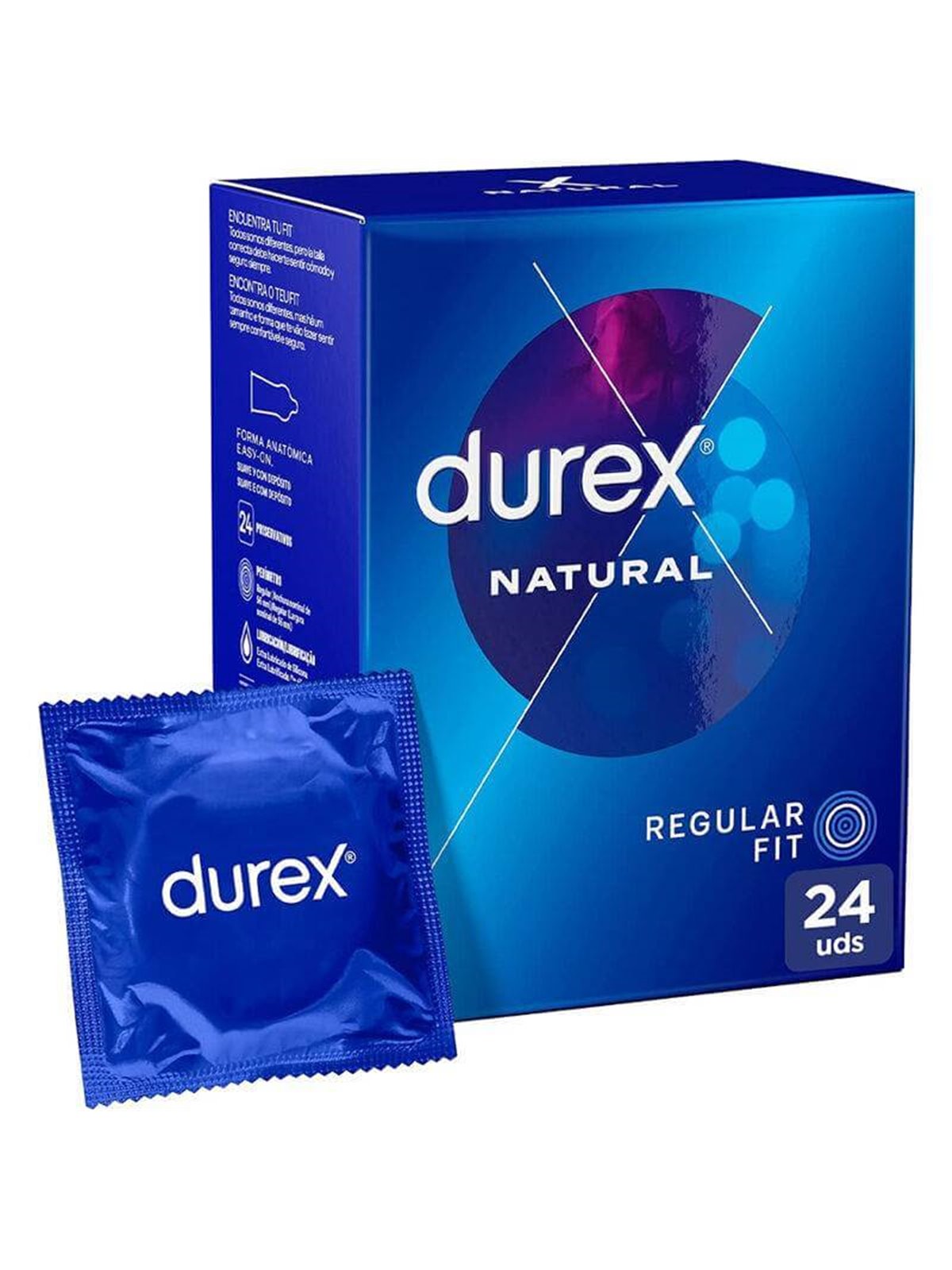 Durex - Natural Preservativi Classici 3 Unità