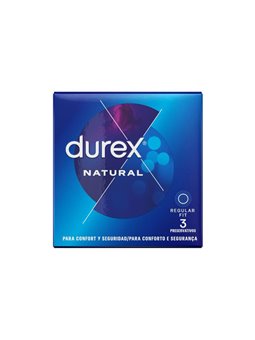 Durex - Natural Preservativi Classici 3 Unità