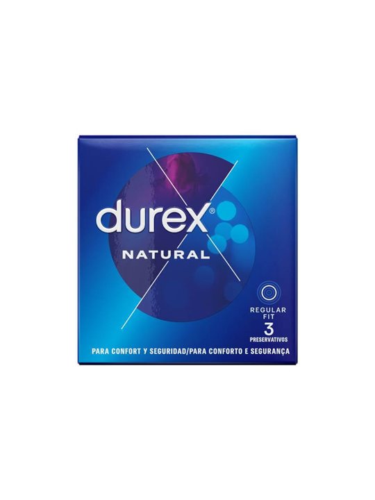 Durex - Natural Preservativi Classici 3 Unità