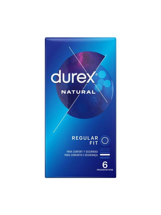 Durex - Natural Preservativi Classici 6 Unità