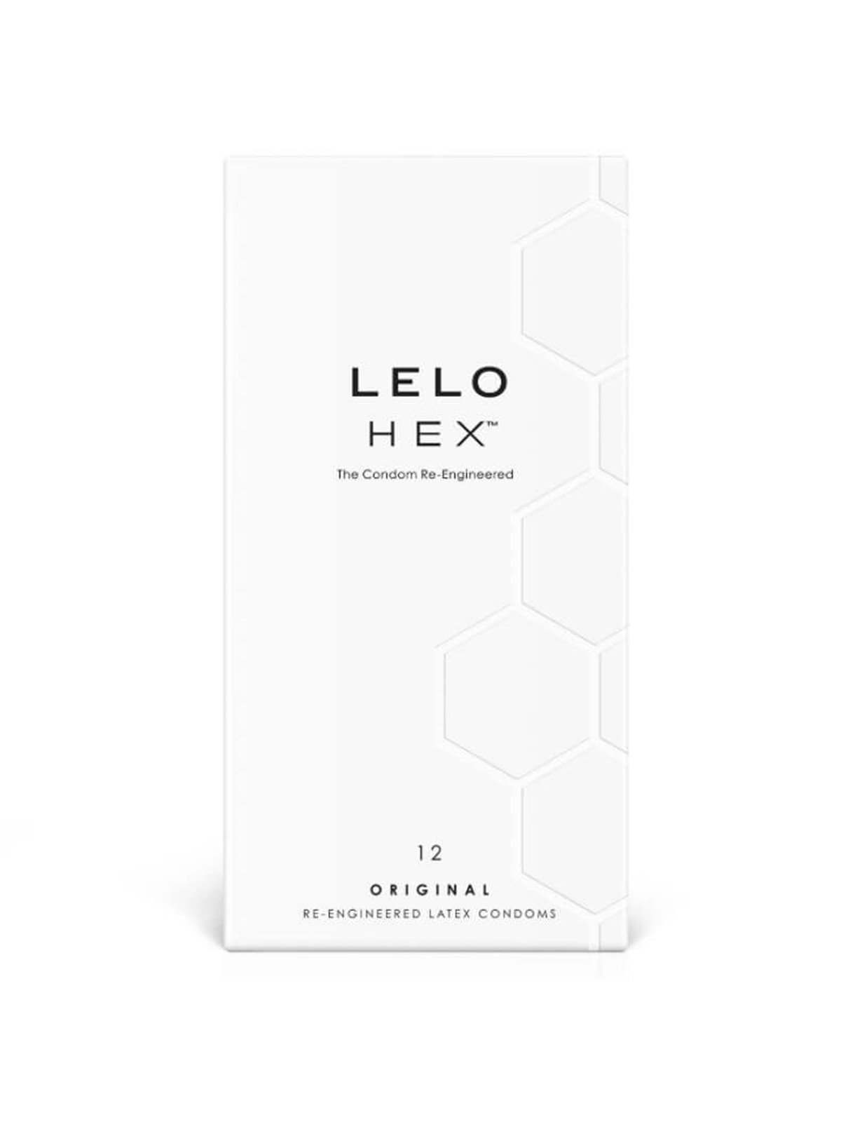 Lelo Hex Original - Preservativi in Lattice Naturale Pacco da 12