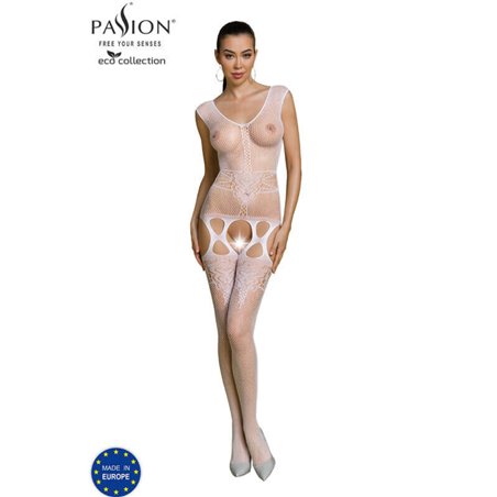 Passion - Eco Collection Bodystocking Eco Bs014 White