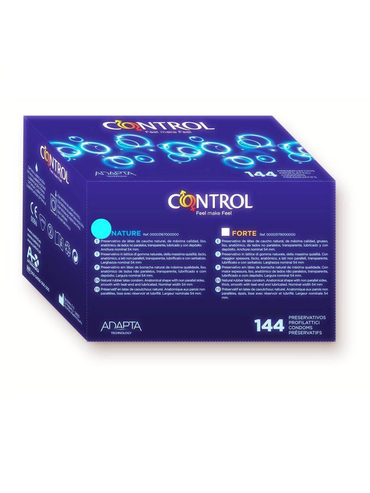 Control Adapta Nature Condoms 144 Units