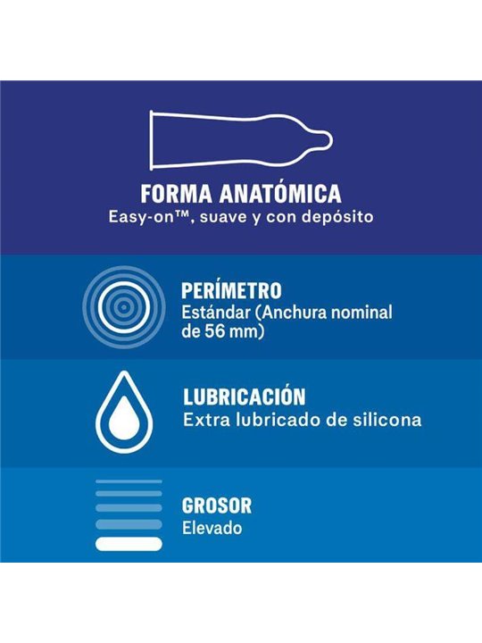 Durex - Preservativi Extra Seguro 12 Unità
