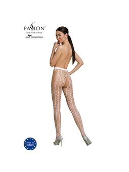 Passion - Eco Collection Bodystocking Eco S007 White