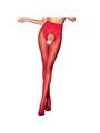 Passion - Tiopen 006 Stocking Red 3/4 (30 Den)