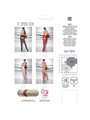 Passion - Tiopen 006 Red Tights 3/4 30 Den