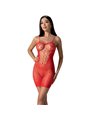 Passion - Bs096 Red Bodystocking One Size