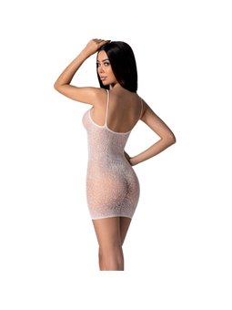 Passion - Bs096 White Bodystocking One Size