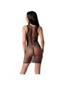 Passion - Bs097 Black Bodystocking One Size