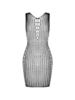 Passion - Bs097 Black Bodystocking One Size