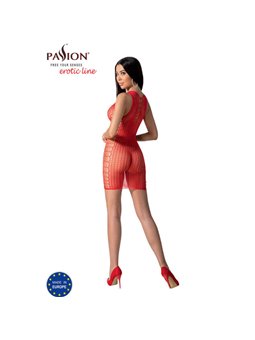Passion - Bs097 Red Bodystocking One Size