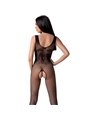 Passion - Bs098 Black Bodystocking One Size