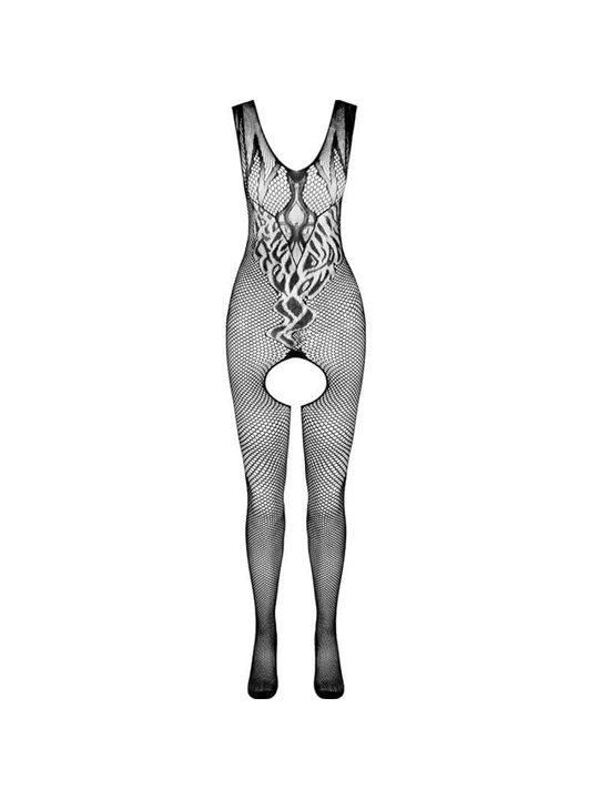 Passion - Bs098 Black Bodystocking One Size