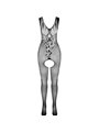 Passion - Bs098 Black Bodystocking One Size