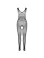Passion - Bs098 Black Bodystocking One Size