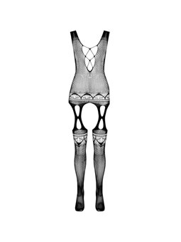 Passion - Bs099 Black Bodystocking One Size