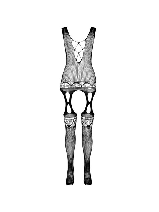 Passion - Bs099 Black Bodystocking One Size