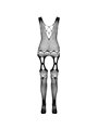 Passion - Bs099 Black Bodystocking One Size