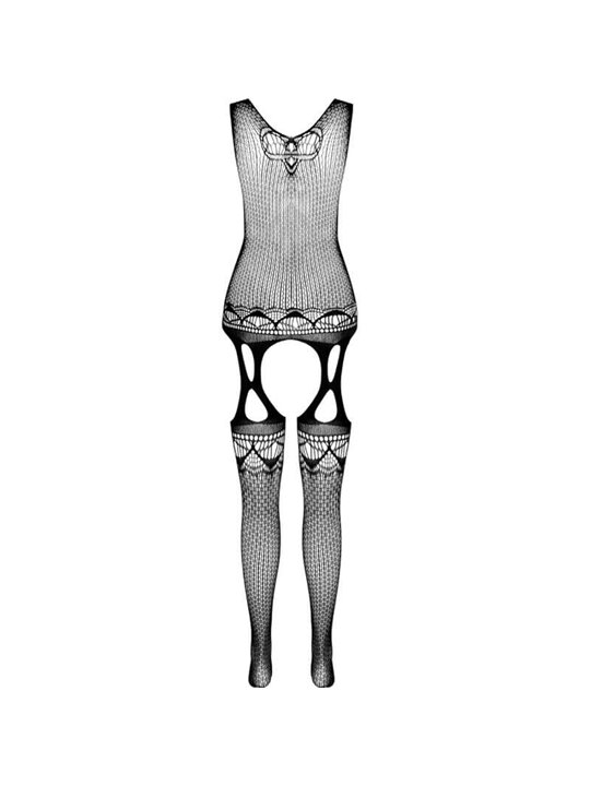 Passion - Bs099 Black Bodystocking One Size