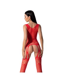 Passion - Bs099 Red Bodystocking One Size