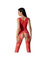 Passion - Bs099 Red Bodystocking One Size
