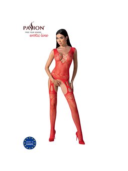 Passion - Bs099 Red Bodystocking One Size