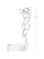 Passion - Bs099 Red Bodystocking One Size