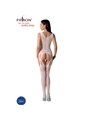 Passion - Bs099 White Bodystocking One Size