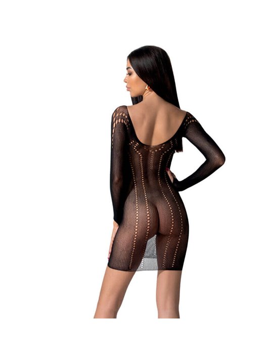 Passion - Bs101 Bodystocking Black One Size