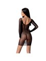 Passion - Bs101 Bodystocking Black One Size
