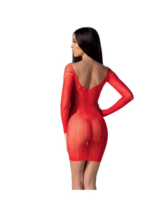 Passion - Bs101 Red Bodystocking One Size