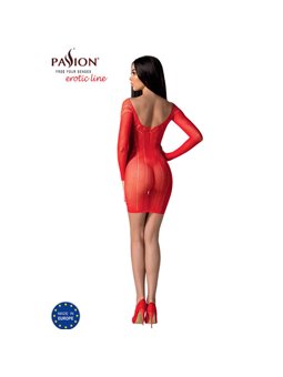 Passion - Bs101 Red Bodystocking One Size