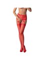 Passion - S027 Strip Panty Red One Size