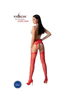 Passion - S028 Strip Panty Red One Size